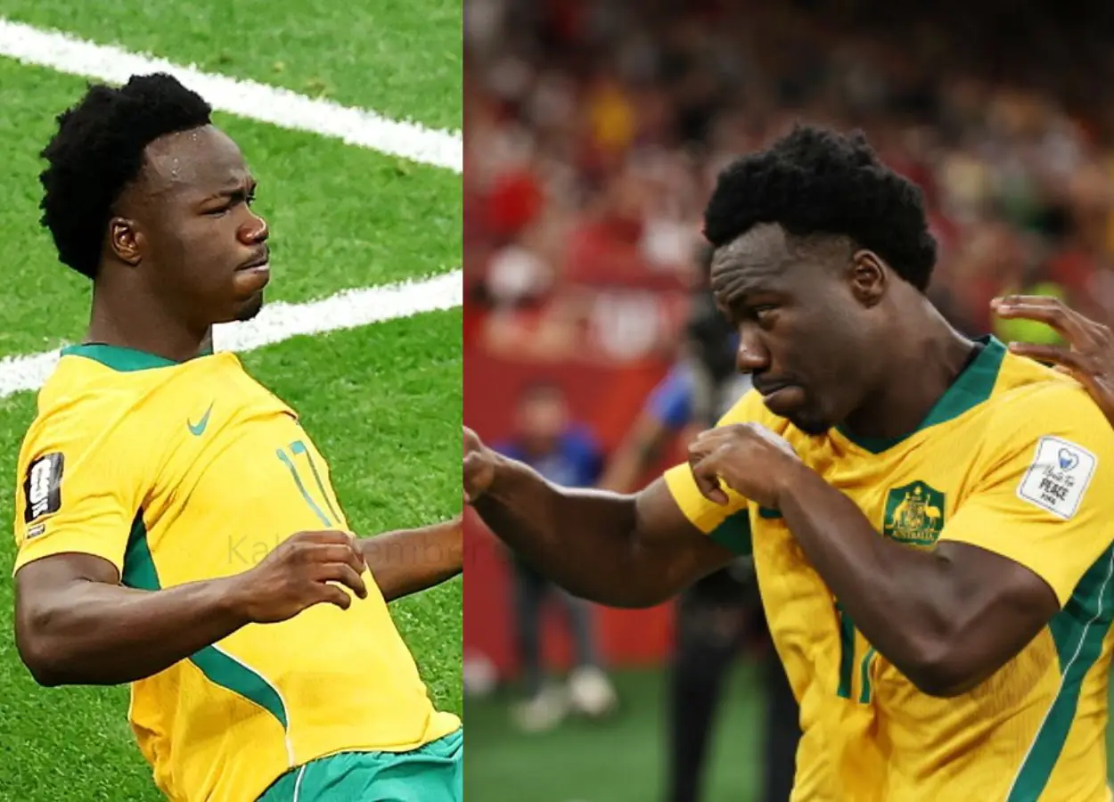 Nestory Irankunda Cetak Sejarah, Australia Kalahkan Turki 2-0 - KabarJember.com