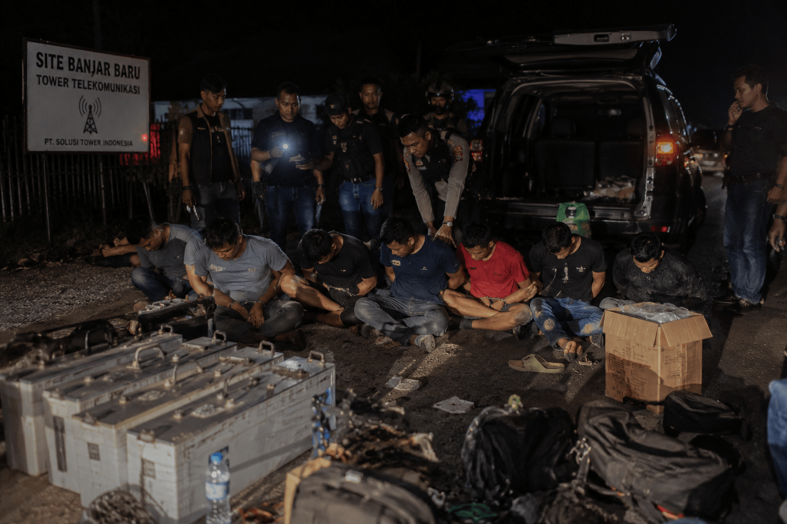 Baku Tembak Polisi dengan Pencuri Baterai BTS di Lampung, Satu Pelaku Tewas