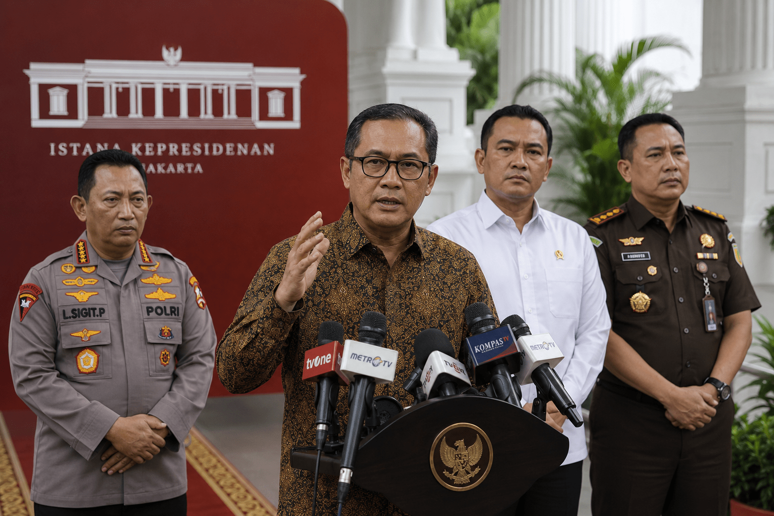 Istana Tegaskan Presiden Dukung Penuh Penanganan Kasus Korupsi oleh Polri