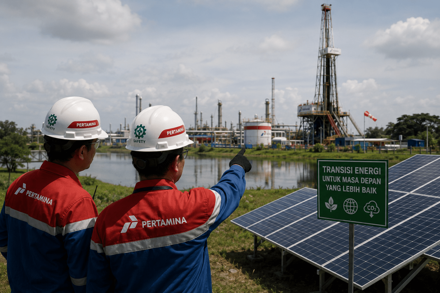 Pertamina Hulu Rokan Tekan Emisi Lewat Transisi Energi dan Operasi Rendah Karbon