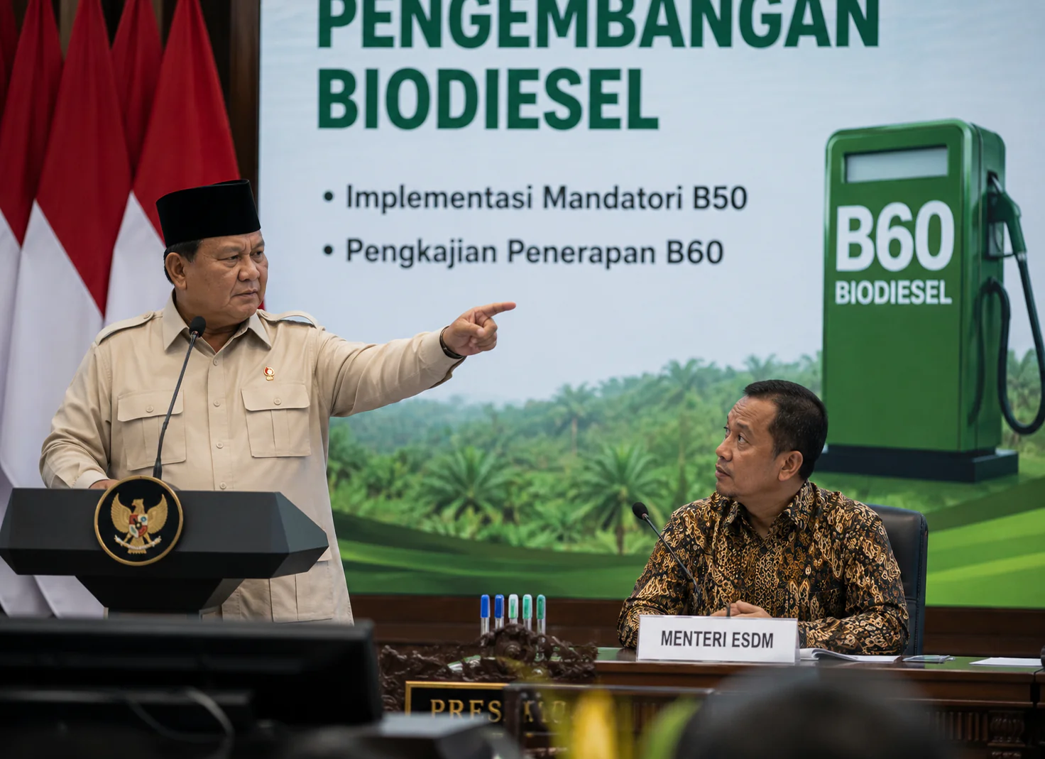 Prabowo minta Bahlil kaji penerapan B60