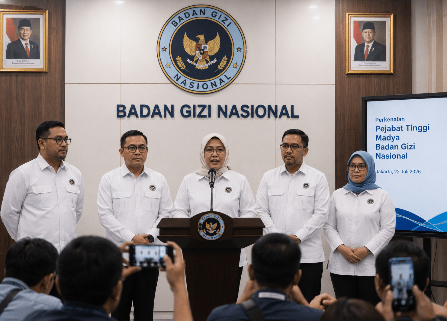 BGN Perkenalkan Lima Pejabat Baru, Ada Sekretaris Utama hingga Empat Deputi