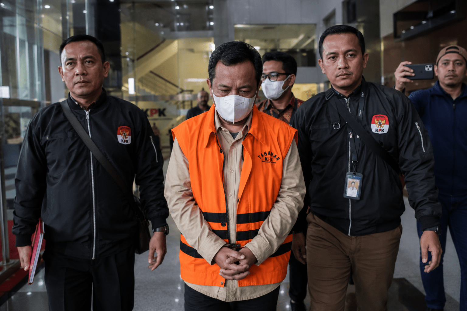 Anggota DPRD Jawa Timur Moch Mahrus Ditahan KPK