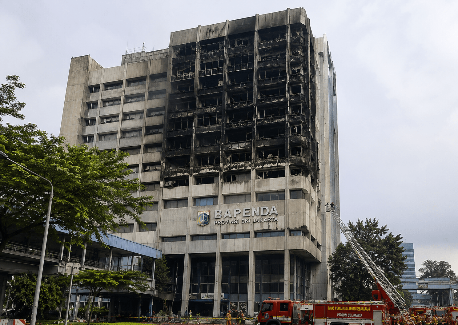 Pramono Pastikan Data Pajak Aman usai Kebakaran Gedung Bapenda