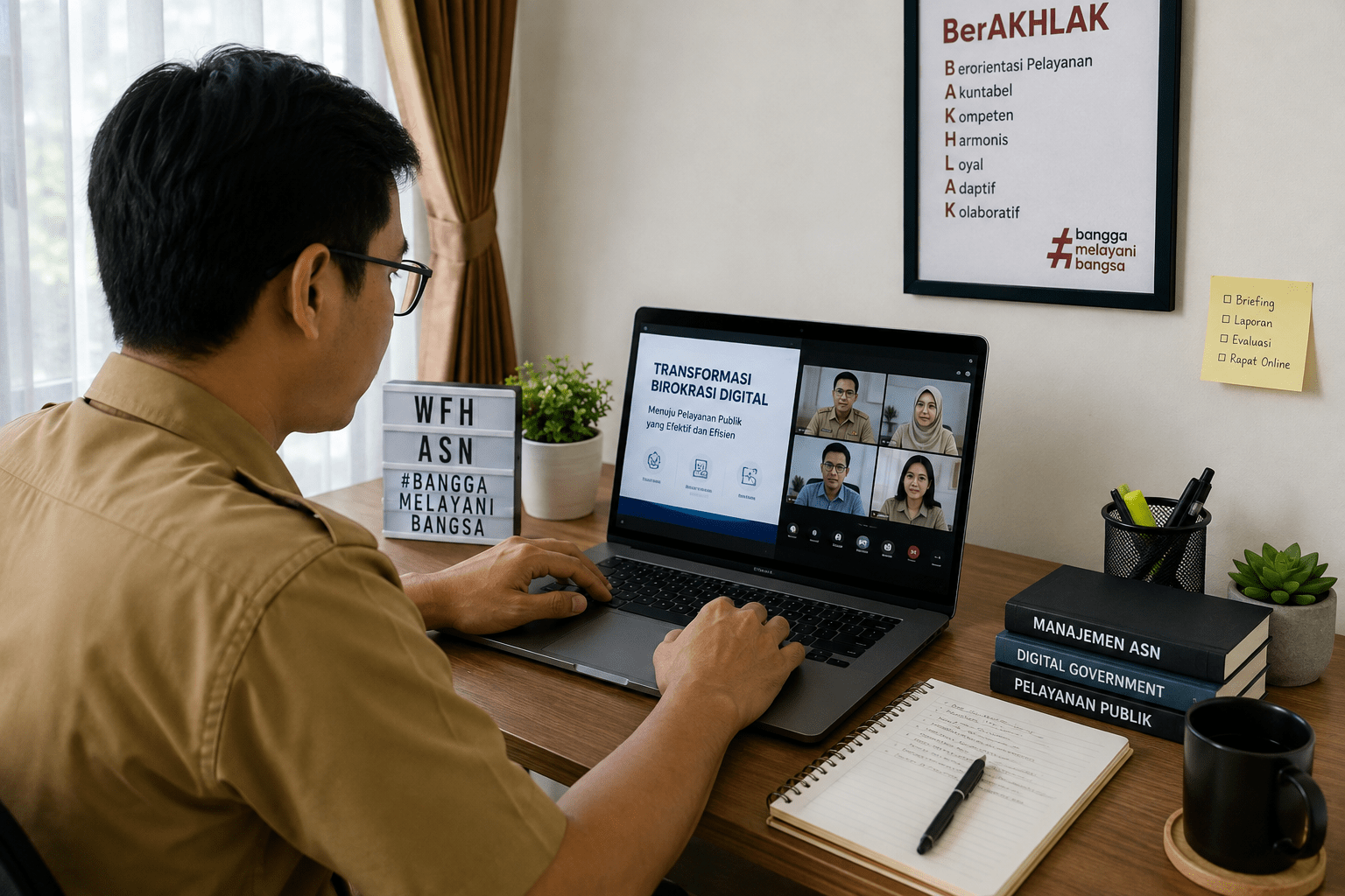 WFH ASN Diperpanjang, Optimistis Transformasi Birokrasi Digital