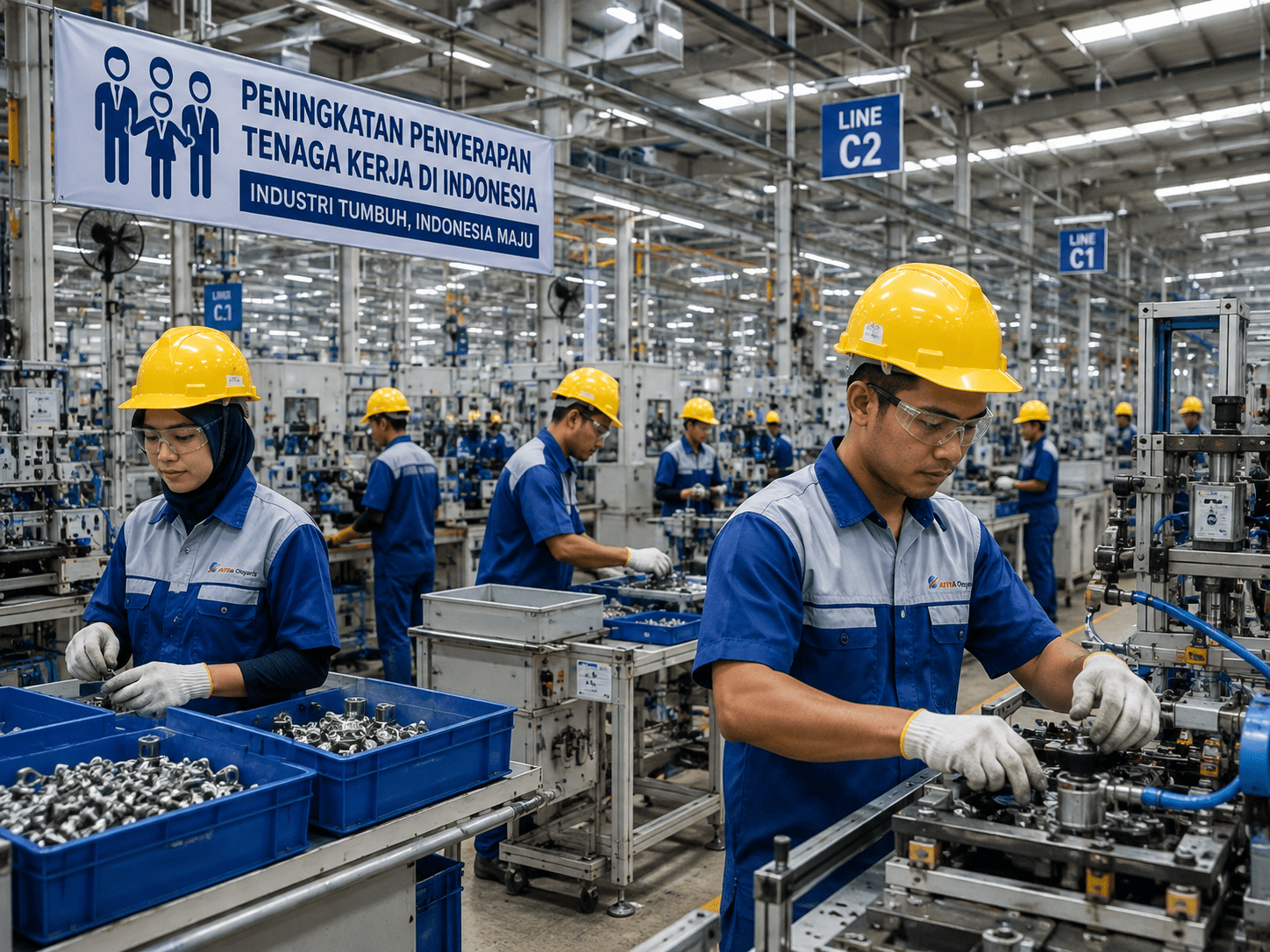 500 Ribu Warga RI Sudah Mendapat Pekerjaan